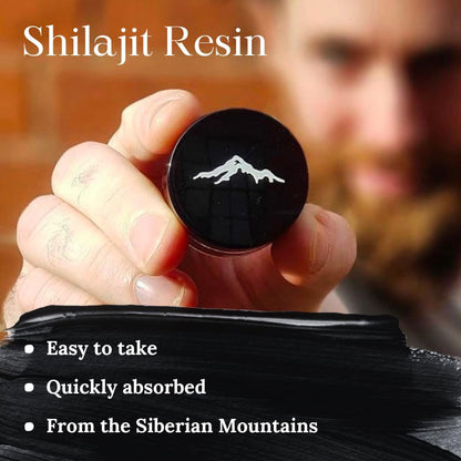 , High Nutritional Potency, Grade a Shilajit Resin with 85+ Plant-Derived Trace Minerals and Fulvic Acid, Energy & Immune Suport for Men and Women, 3Rd Party US Lab Tested (30G)