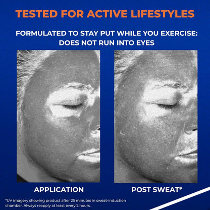 La Roche-Posay Anthelios UV Pro-Sport SPF 50 Sunscreen for Face & Body, Water & Sweat Resistant with Non-Drip Formula, Invisible Broad Spectrum Sunscreen Lotion, Lightweight & Breathable