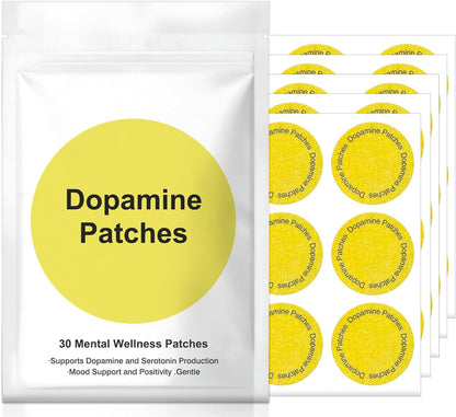 Dopamine Patches-Used for Enhancing Concentration and Maintaining Emotional Stability on a Daily Basis (30 Pack) (1PCS)