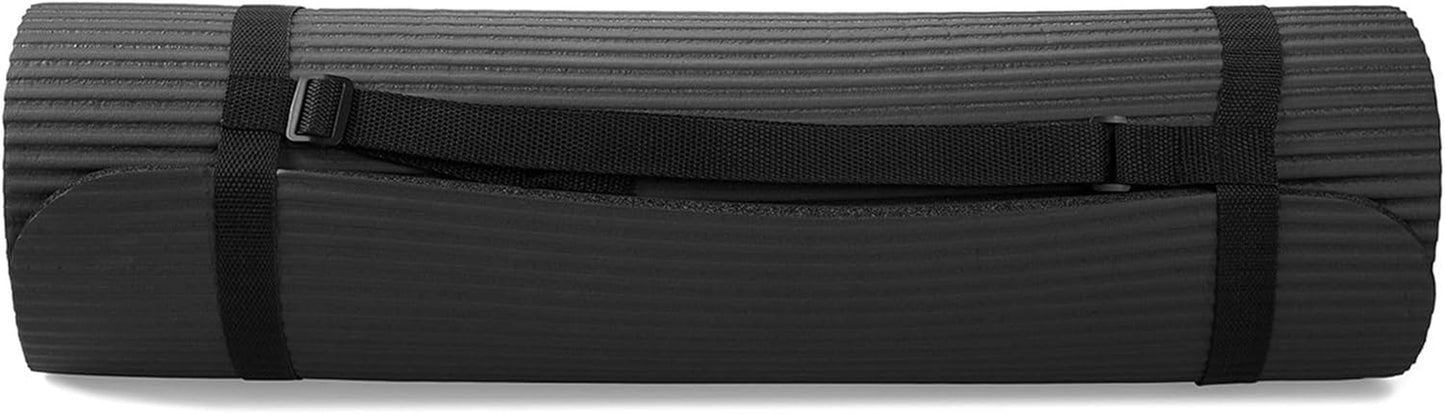 7-Piece Set - Include Yoga Mat with Carrying Strap, 2 Yoga Blocks, Yoga Mat Towel, Yoga Hand Towel, Yoga Strap and Yoga Knee Pad, Multiple Colors