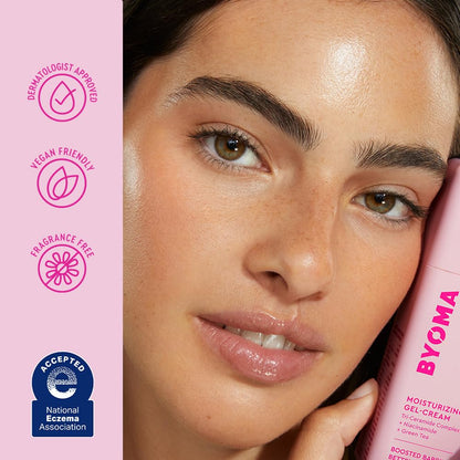 Moisturizing Gel Cream - Barrier Repair Cream/Gel Face Lotion with Niacinamide and Green Tea - Ceramide Face Moisturizer for Dry Skin - Alcohol Free, Oil Free Face Moisturizer - 1.69 Fl. Oz